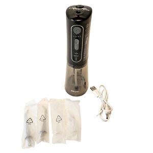 Bitvae C5 Oral Dental Water Flosser Cordless Teeth Braces Cleaner 4 Picks-Tips
